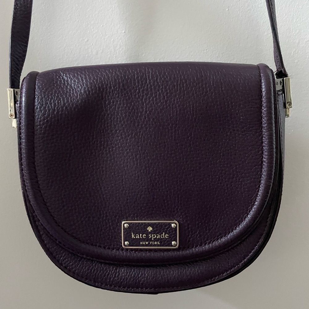 Kate Spade Dark Purple Crossbody Bag